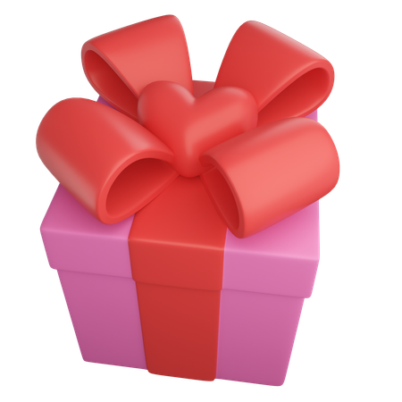 Caja de regalo  3D Icon