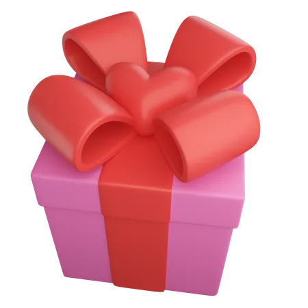 Caja de regalo  3D Icon