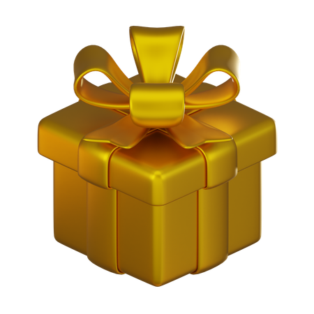 Caja de regalo  3D Icon