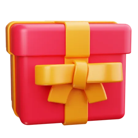 Caja de regalo  3D Icon