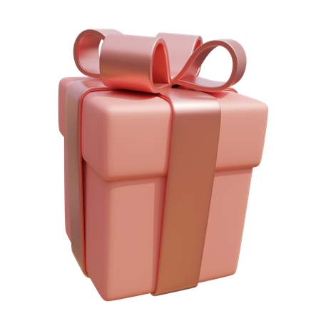 Caja de regalo  3D Icon