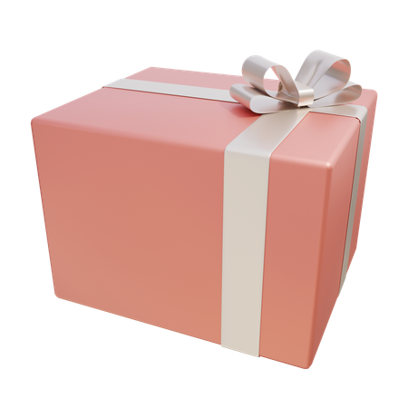 Caja de regalo  3D Icon