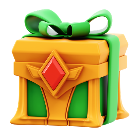 Caja de regalo  3D Icon