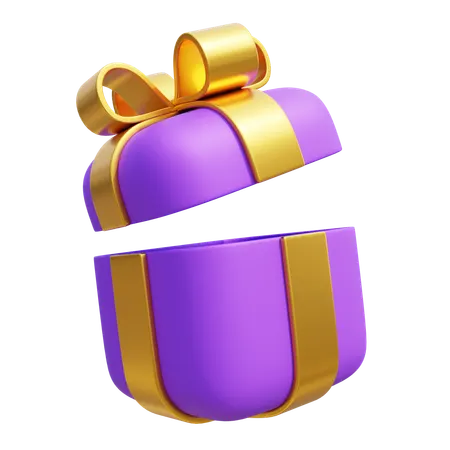 Caja de regalo 3D Icon
