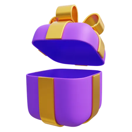 Caja de regalo  3D Icon