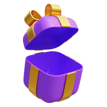 Caja de regalo  3D Icon