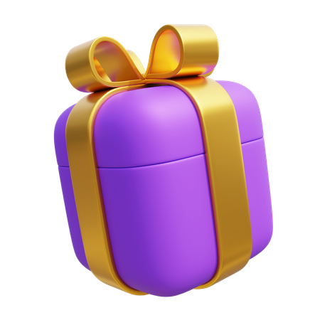 Caja de regalo  3D Icon