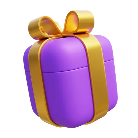 Caja de regalo  3D Icon