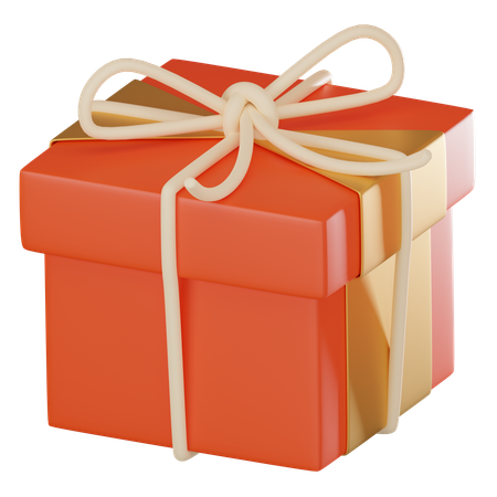 Caja de regalo  3D Icon