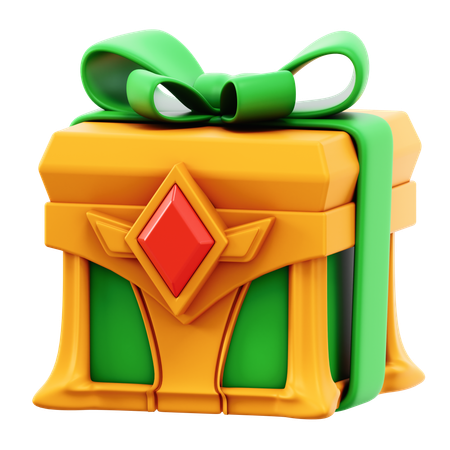 Caja de regalo  3D Icon