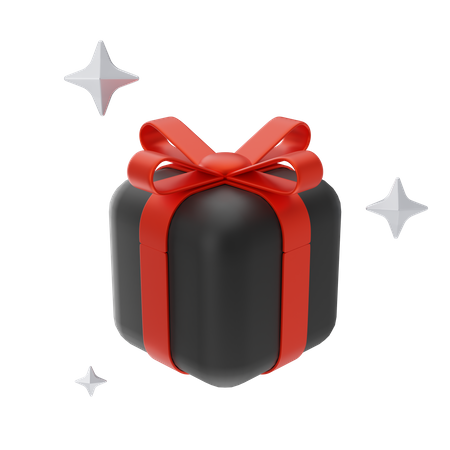 Caja de regalo  3D Icon