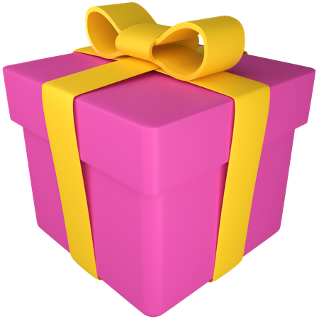 Caja de regalo  3D Icon