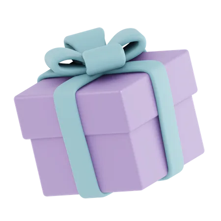 Caja de regalo  3D Icon