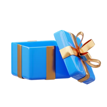 Caja de regalo abierta  3D Icon