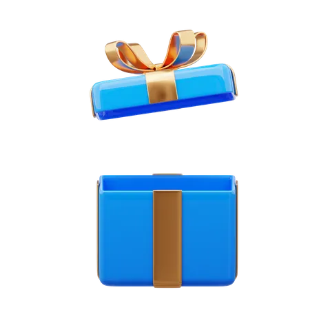 Caja de regalo abierta  3D Icon