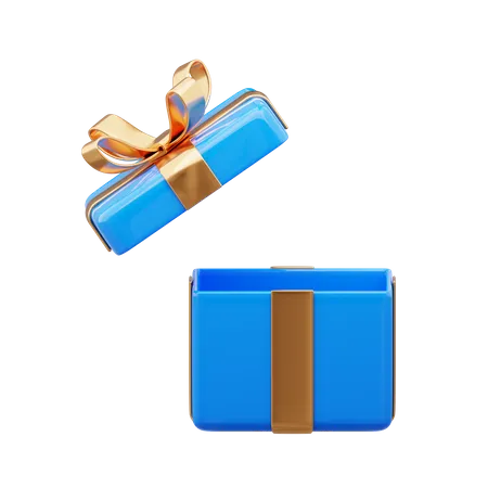 Caja de regalo abierta  3D Icon