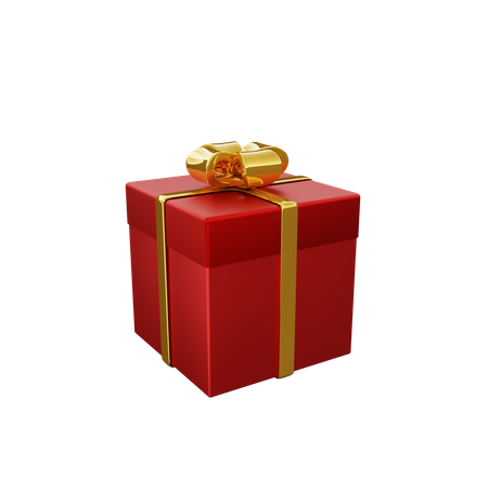 Caja de regalo china  3D Icon