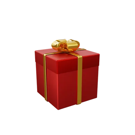 Caja de regalo china  3D Icon