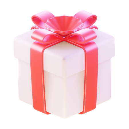 Caja de regalo de Navidad  3D Icon