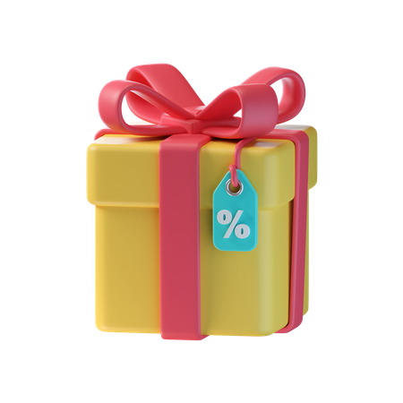 Caja de regalo  3D Icon