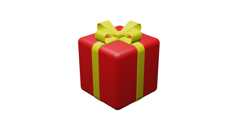 Caja de regalo de diwali  3D Icon