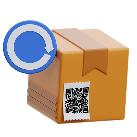 Caja de devolución  3D Icon