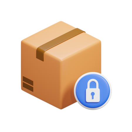 Caja de seguridad  3D Icon