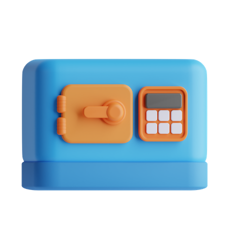 Caja de seguridad  3D Icon