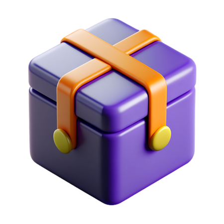 Caja de software  3D Icon