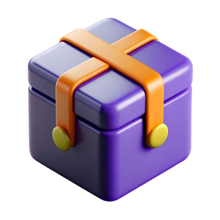 Caja de software  3D Icon