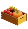 caja de verduras