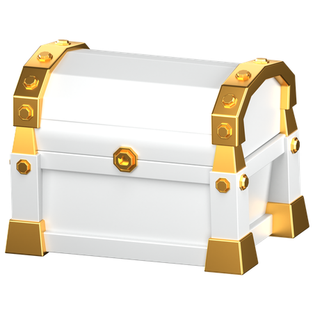 Caja del tesoro  3D Icon