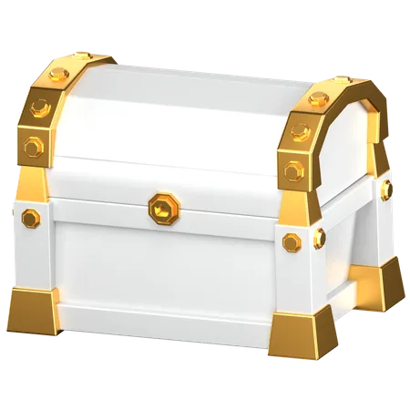 Caja del tesoro  3D Icon