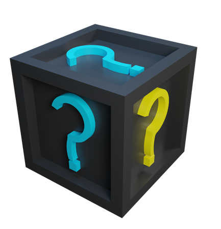 Caja desconocida  3D Icon