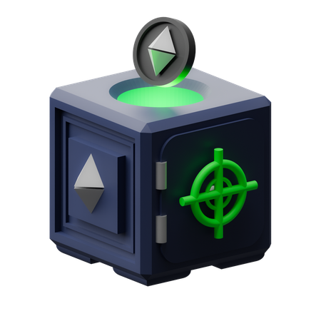 Caja de etéreo  3D Icon