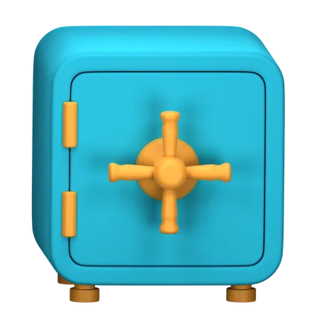 Caja fuerte  3D Icon