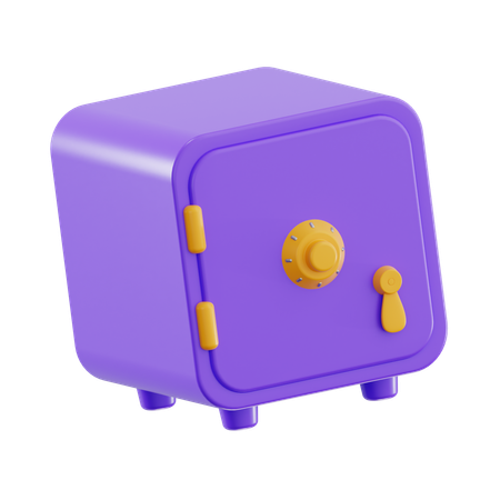 Caja fuerte  3D Icon