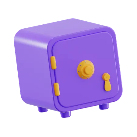 Caja fuerte  3D Icon