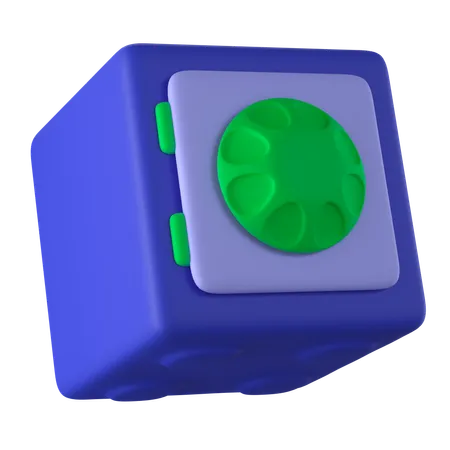 Caja fuerte  3D Icon