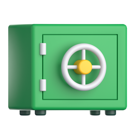 Caja fuerte  3D Icon