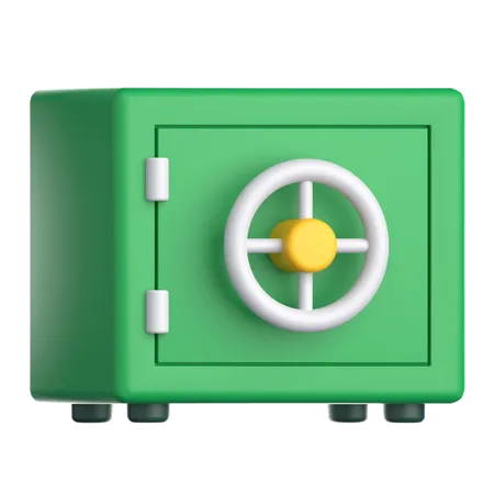 Caja fuerte  3D Icon