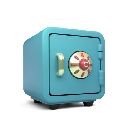 Caja fuerte  3D Icon