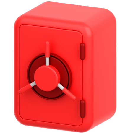 Caja fuerte  3D Icon