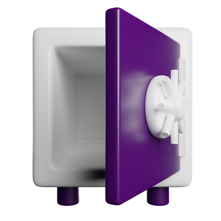 Caja fuerte  3D Icon