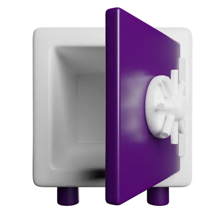 Caja fuerte  3D Icon