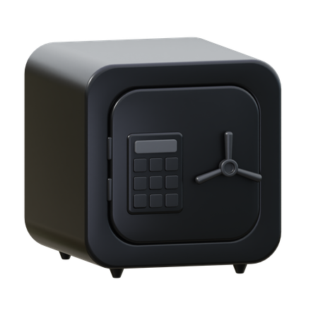 Caja fuerte  3D Icon