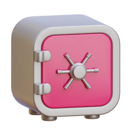 Caja fuerte  3D Icon