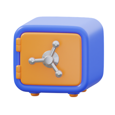 Caja fuerte  3D Icon