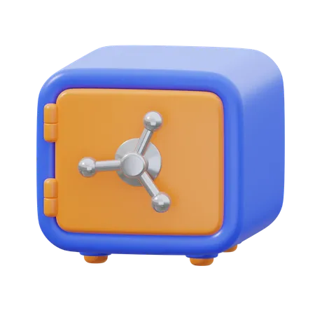 Caja fuerte  3D Icon