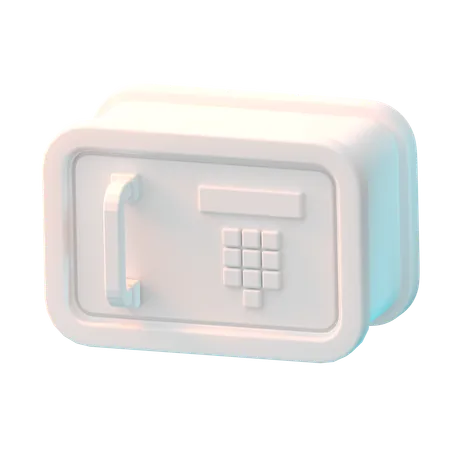 Caja fuerte  3D Icon